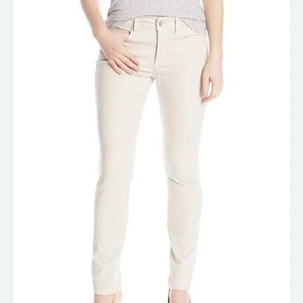 NYDJ Alina Corduroy Winter White Legging Jeans 0P - Picture 13 of 16